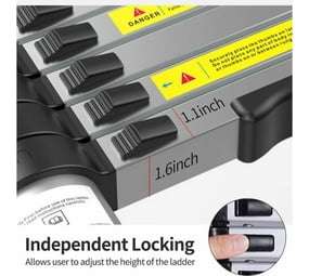 Aluminium Telescopic Ladder (5M)