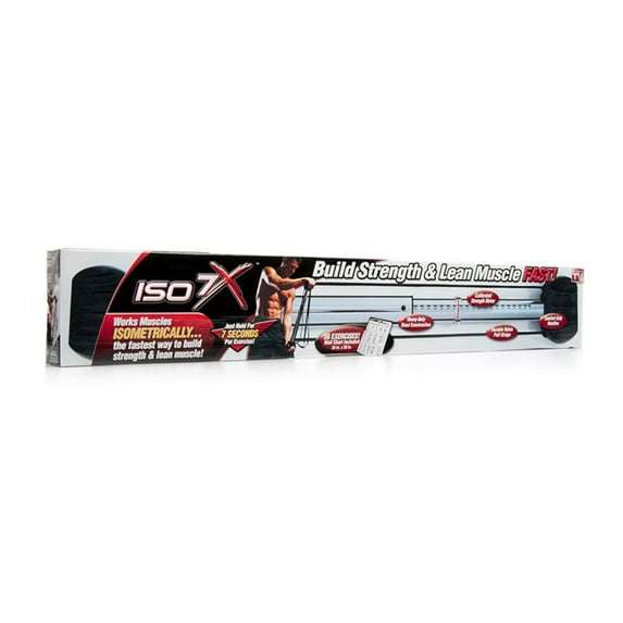 ISO 7X HOME GYM BAR -Isometric Build Strength & Lean Muscle (Workout 7 Second Revolution Bar)