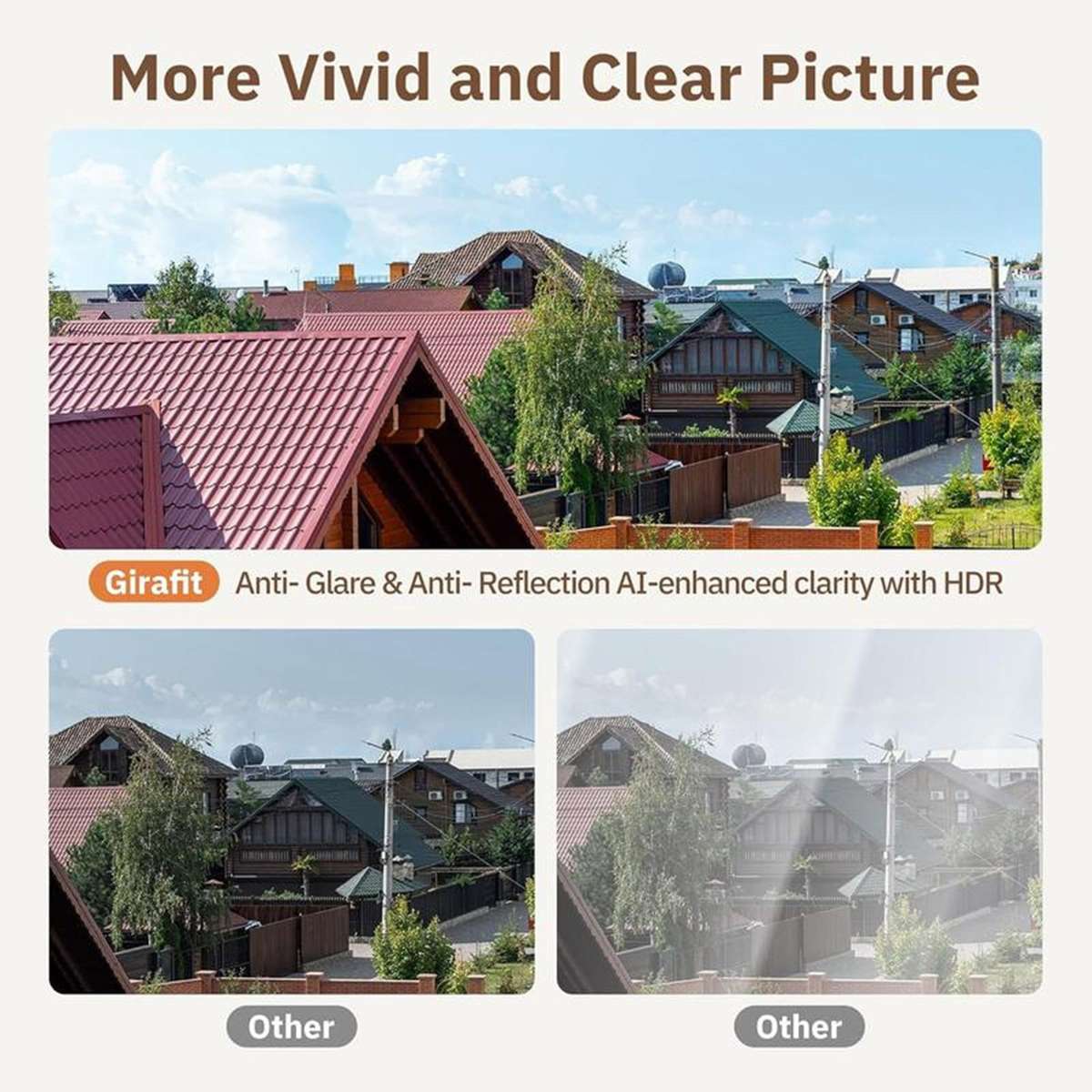 MINI wi-fi camera 3mp 2k Window Camera, Giracam 3mp 2k Window Camera,With Night Vision, for Home Sec