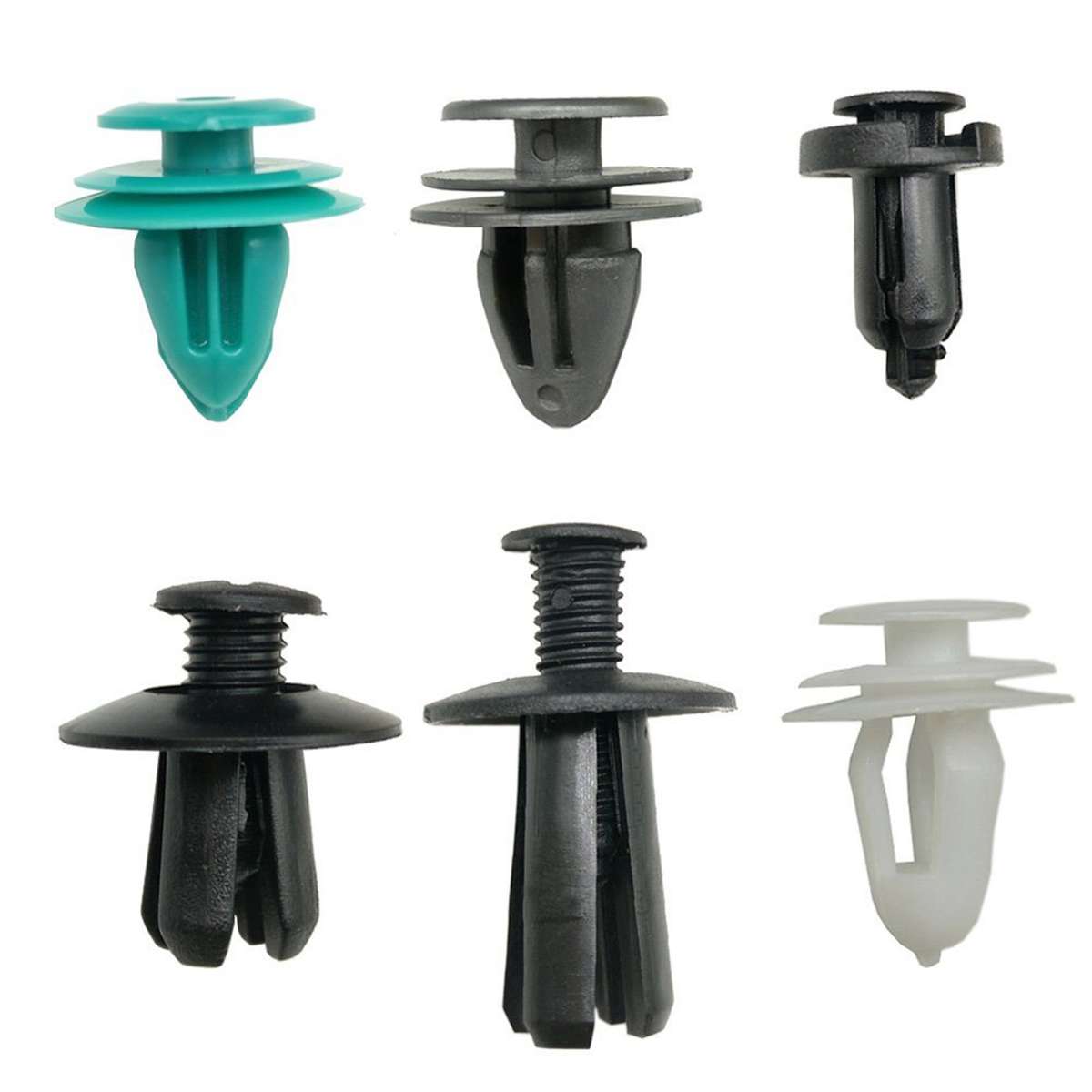 730Pcs Plastic Car Body Push Pin Rivet Fasteners Trim Moulding Clip Assortments