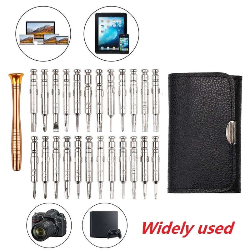25 in 1 Screwdriver Set Repair Tool Kit  + Case