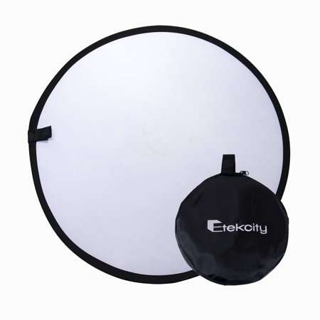 Etekcity Photography Reflector Video Studio Lighting Collapsible Round Diffuser