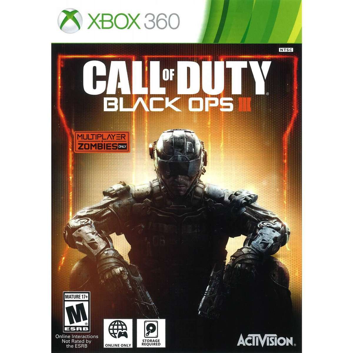 XBOX 360 Call Of Duty Black Ops 3