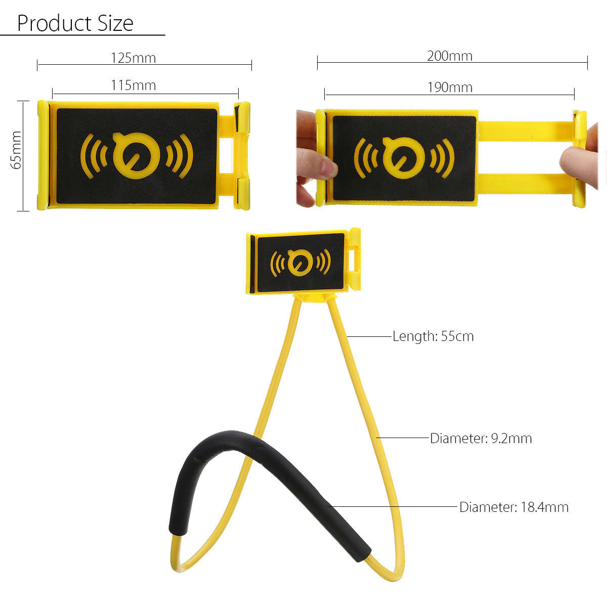 Lazy Neck Mount Holder