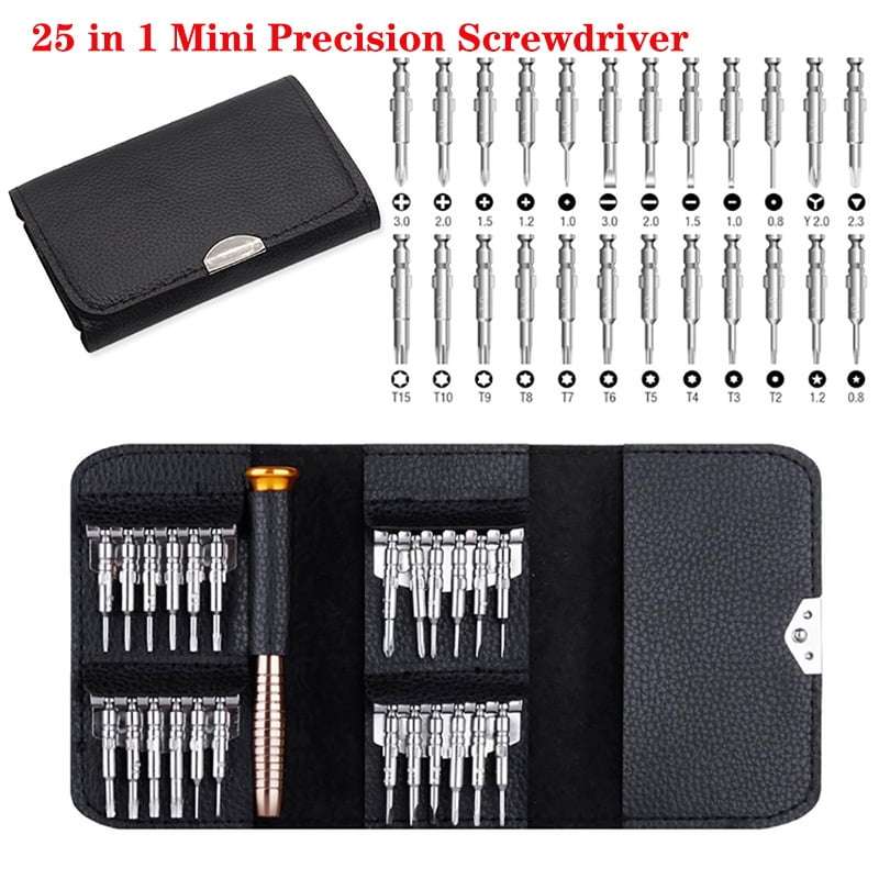 25 in 1 Screwdriver Set Repair Tool Kit  + Case