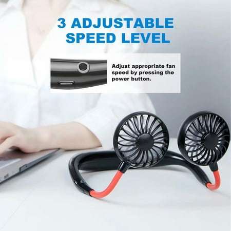 Hands-Free Neckband Fan,Hand Free Personal Fan