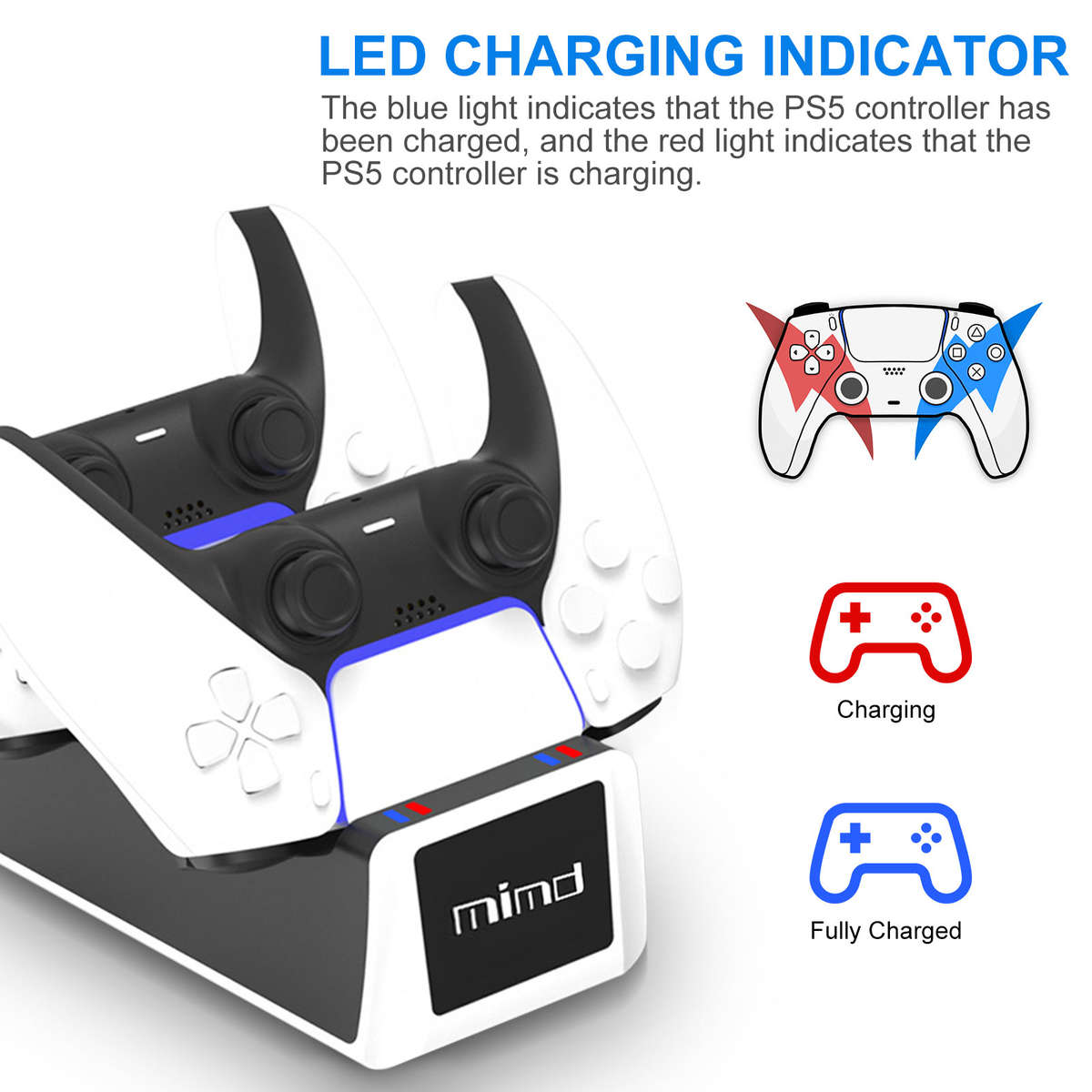 PlayStation 5 Controller Dual Charging Stand