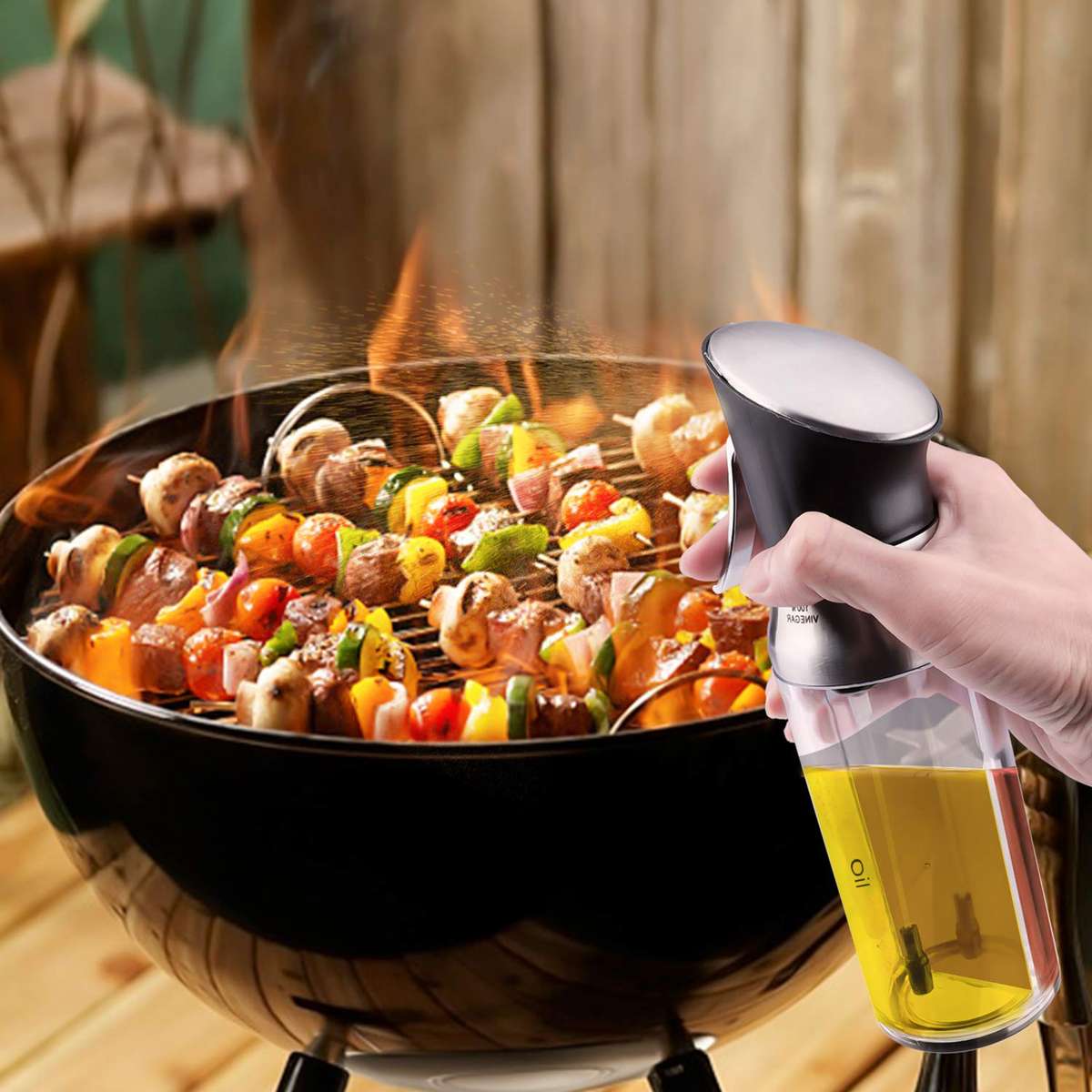 2-in-1 Olive Oil & Vinegar Spray Bottle