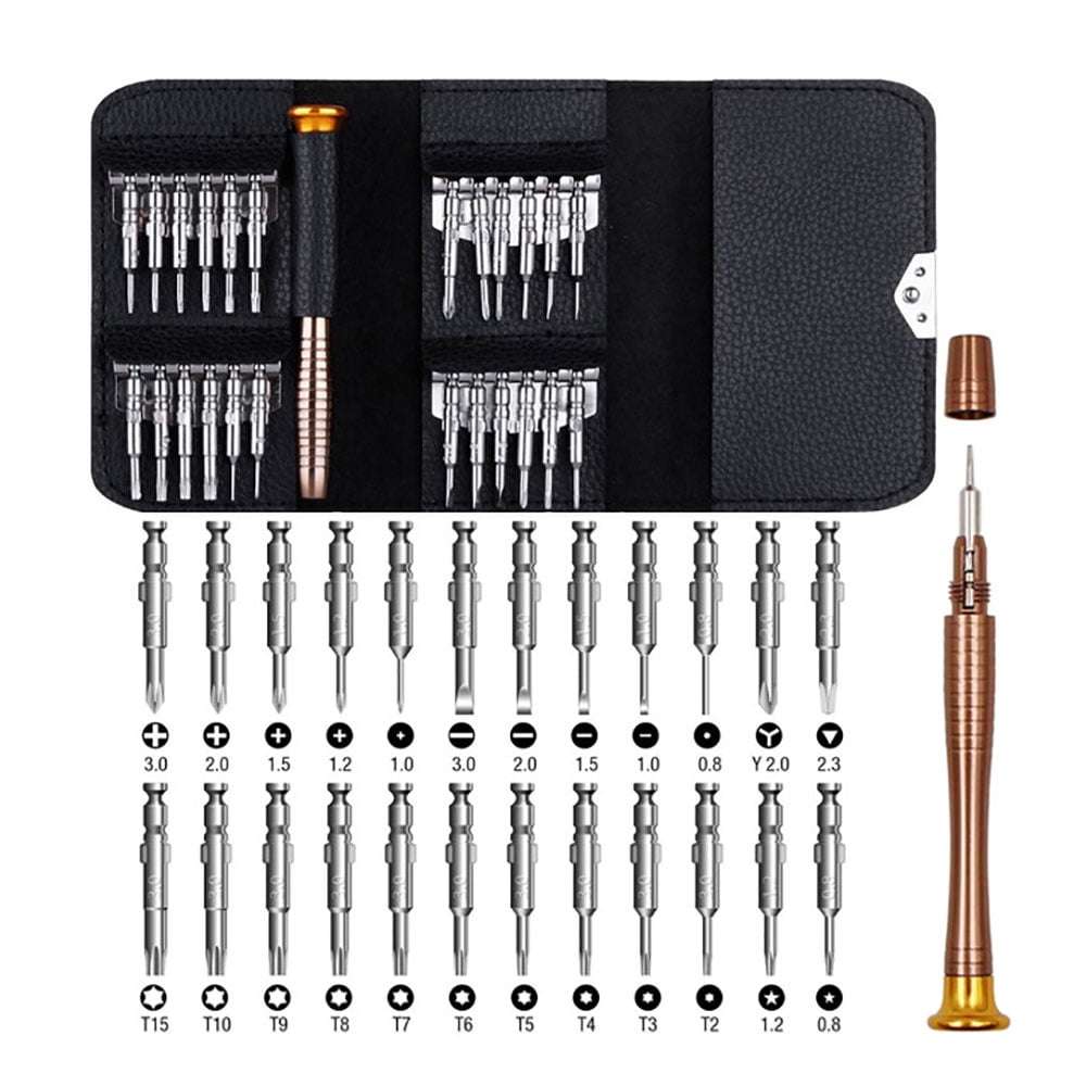 25 in 1 Screwdriver Set Repair Tool Kit  + Case