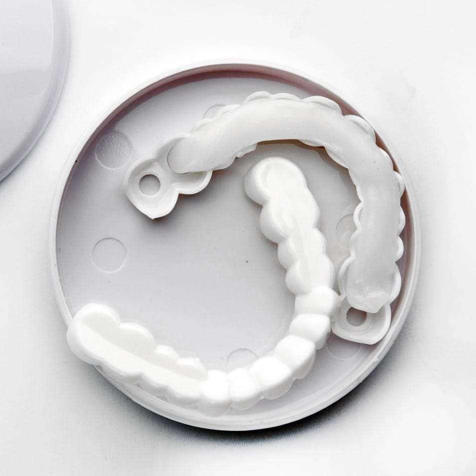 Snap-On Smile Teeth Cover Veneers (top & bottom set)