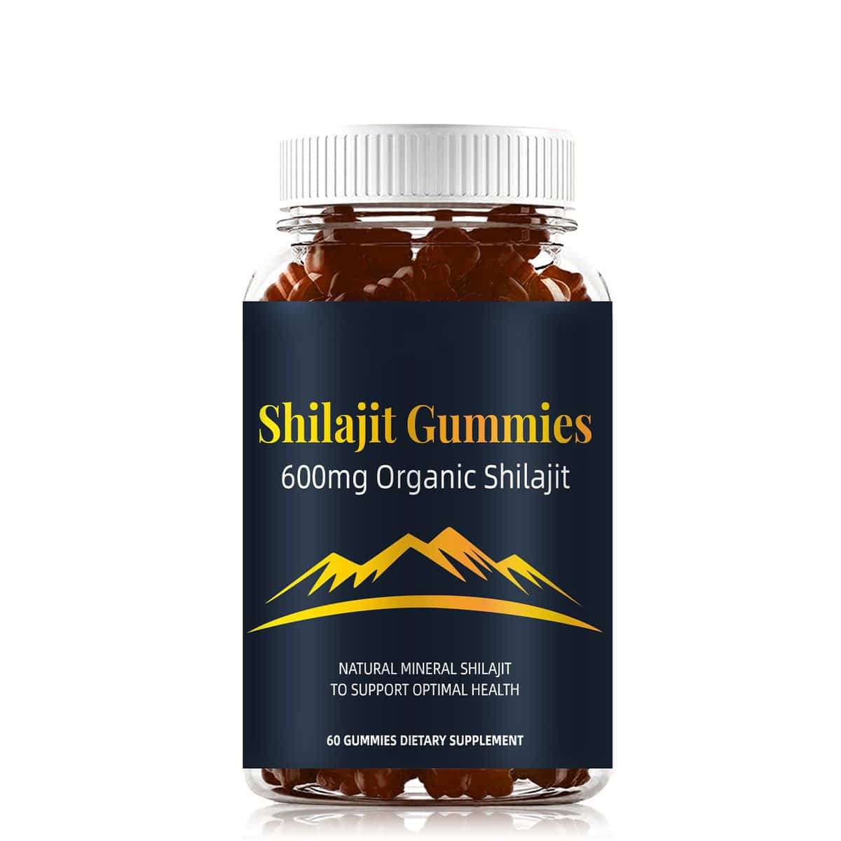 Shilajit Gummies (60 Count) - Made of Pure Organic Himalayan