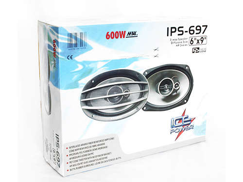 Ice Power IPS-697 600W 6x9 Speakers