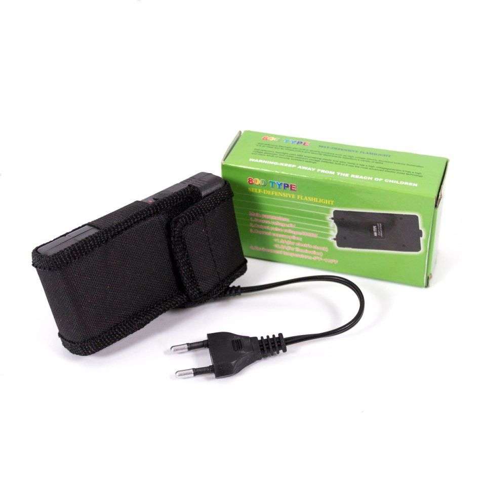 Electric Shocker LED Flashlight Self-Defense Torch 800 TYPE