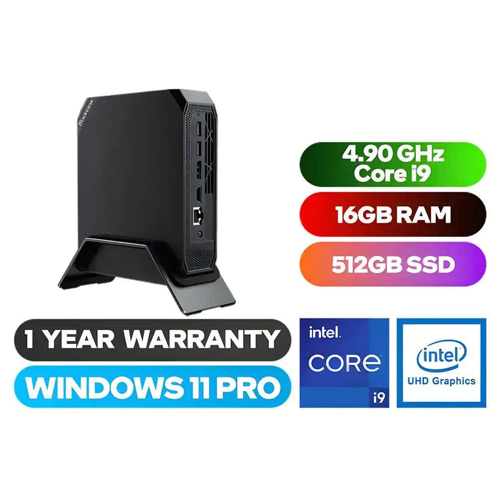 Blackview MP200 Intel Core i9-11900H 16GB RAM 512GB SSD Win 11 Pro Desktop mini PC Preowned