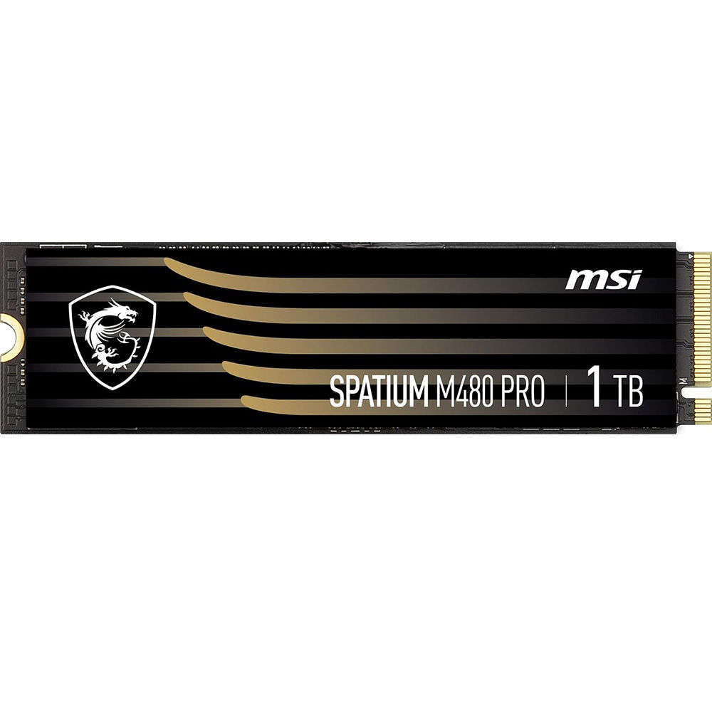 MSI Gaming SPATIUM M480 PRO PCIe 4.0 NVMe M.2 1TB Internal SSD