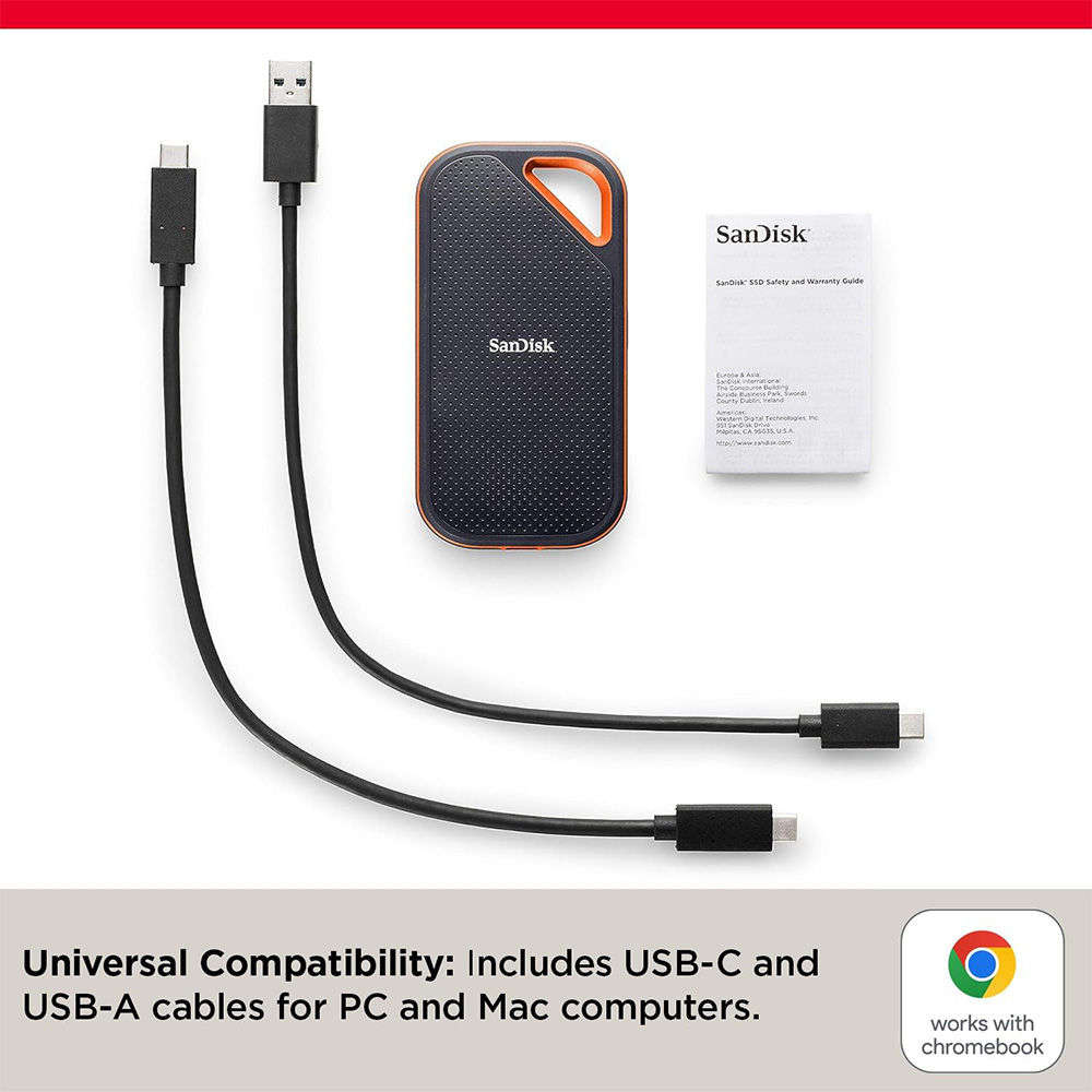 SanDisk SDSSDE81-1T00 1TB Extreme PRO Portable SSD V2 OEM