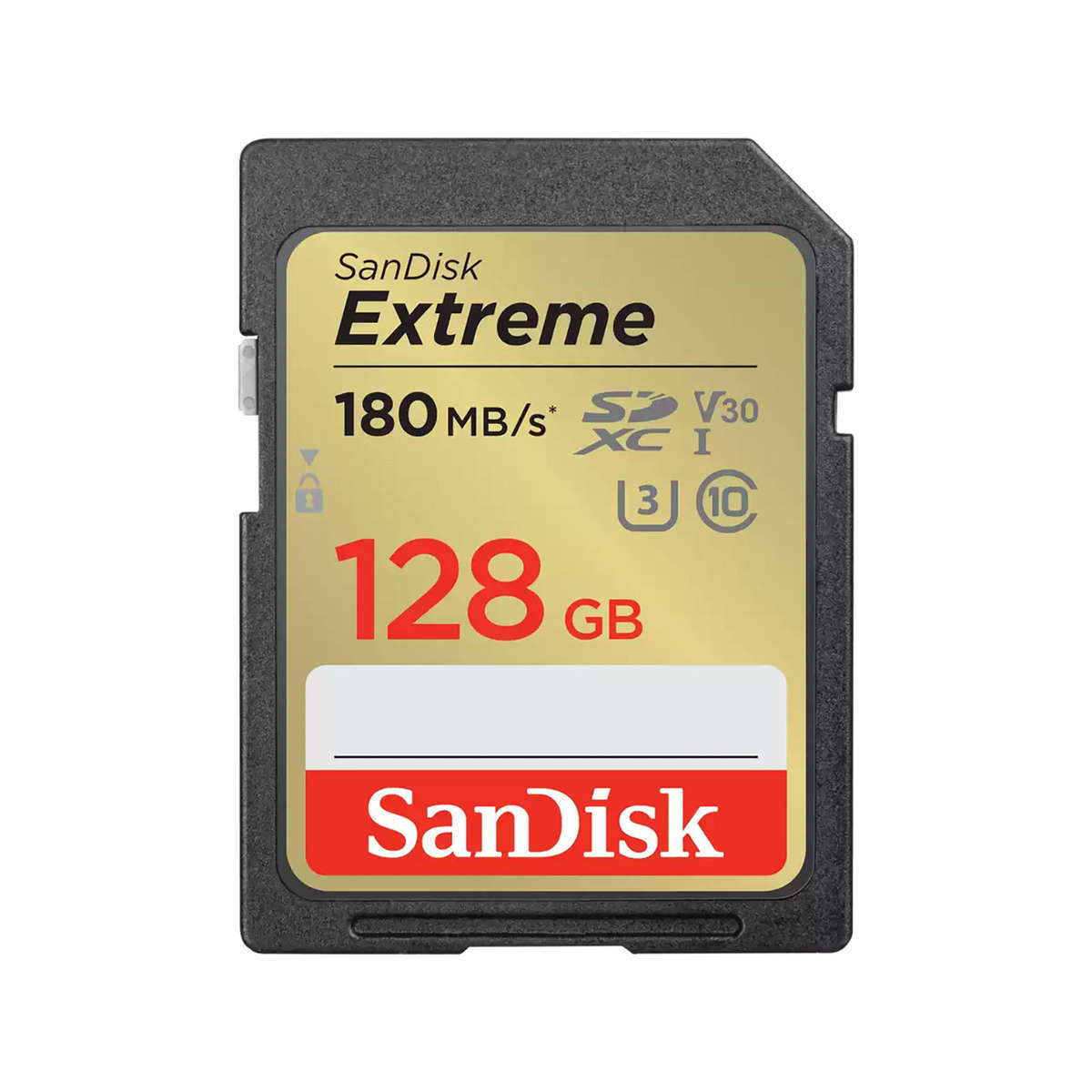 SanDisk Extreme SD UHS I Card for 4K Video 128GB