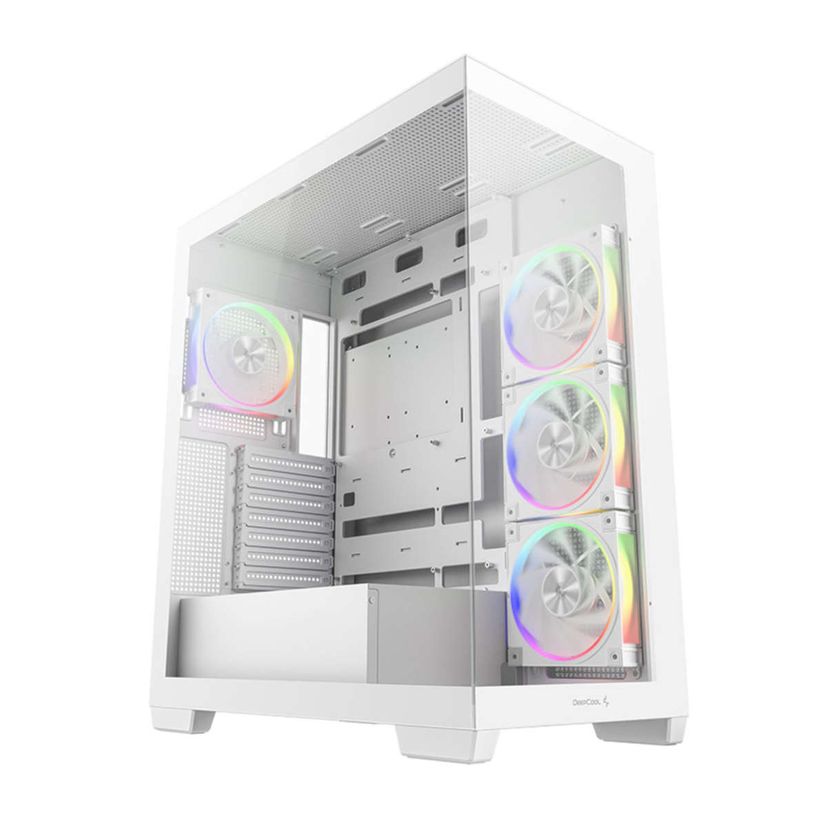 DeepCool CG580 4F V2 ARGB ATX Gaming Chassis  White