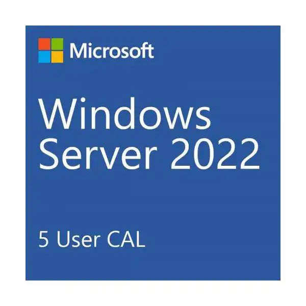 Win Server 5-User CAL 2022 ENG 1PK DSP OEI 5 CLT