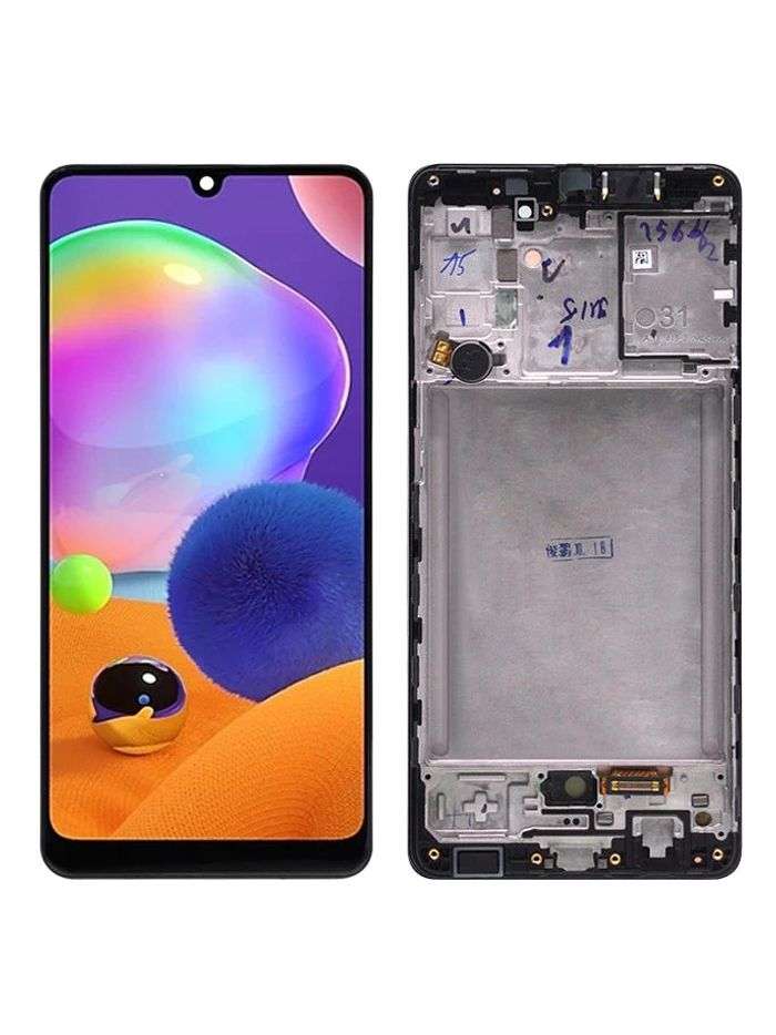 Samsung A31 LCD & Digitizer With Frame