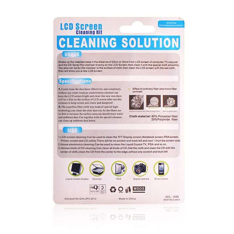 LCD screen cleaning kit