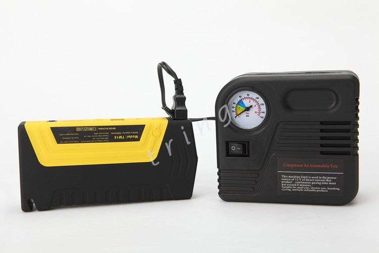 New multifunction jump starter and air compressor