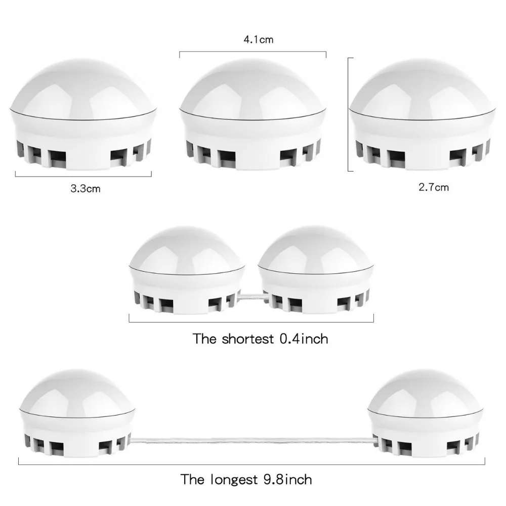 LED Vanity Mirror Lights Kit