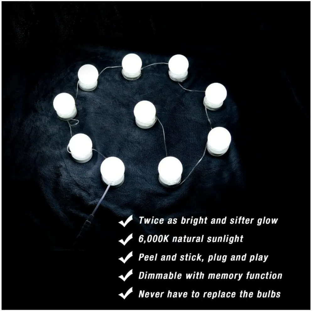 LED Vanity Mirror Lights Kit