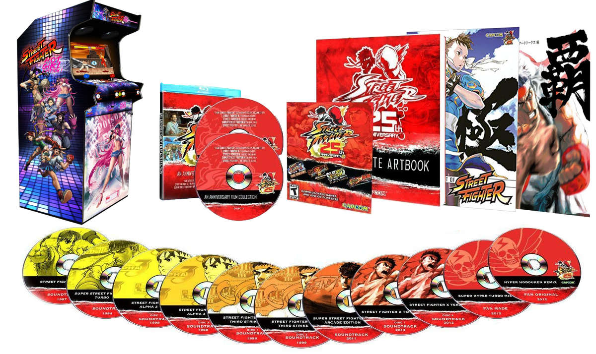 OVER 100 Items Super Street Fighter ULTRA Legacy Limited Edition FREE SHIPPING!!!!