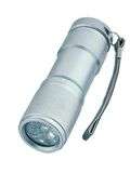 LED Aluminium Flashlight (ST-SG7301-9L) Bright with Handstrap