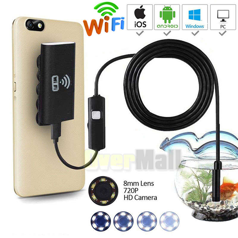 10M WIFI ENDOSCOPE HD720P