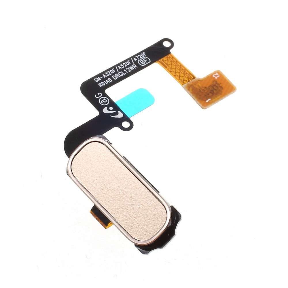 OEM Fingerprint Identification Button Flex Cable Part for Samsung Galaxy A3 (2017) / A5 (2017) A520