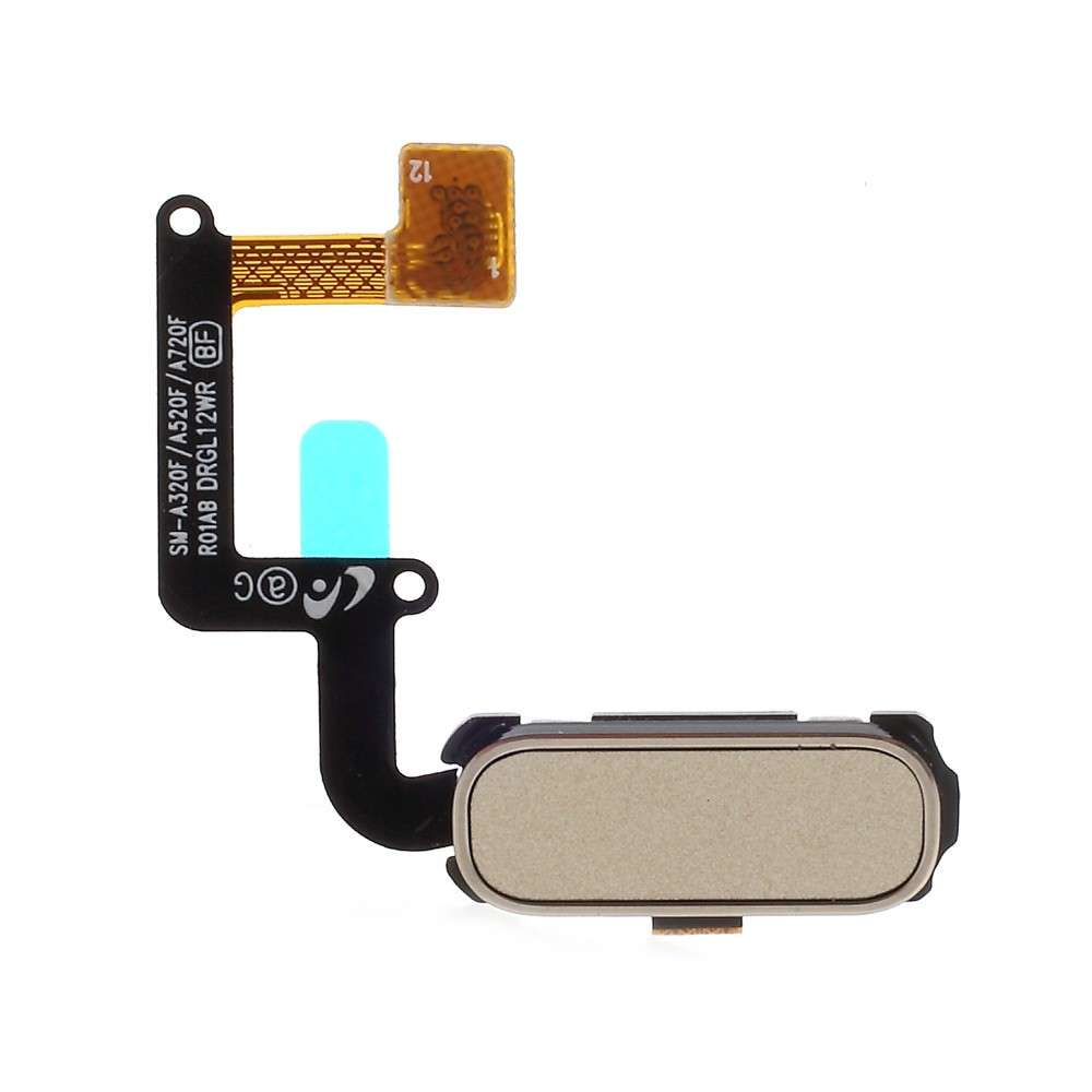 OEM Fingerprint Identification Button Flex Cable Part for Samsung Galaxy A3 (2017) / A5 (2017) A520