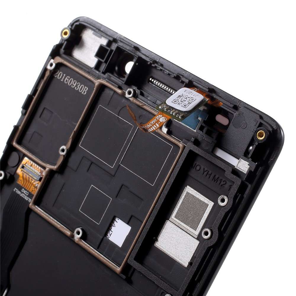 OEM LCD Screen and Digitizer Assembly + Frame Part Replacement for Lenovo K3 Note K50-t5 / A7000 Plu