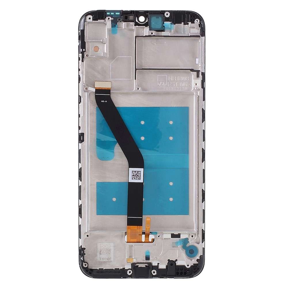 LCD Screen and Digitizer Assembly + Frame Replacement for Huawei Y6 (2019, with Fingerprint Sensor)/