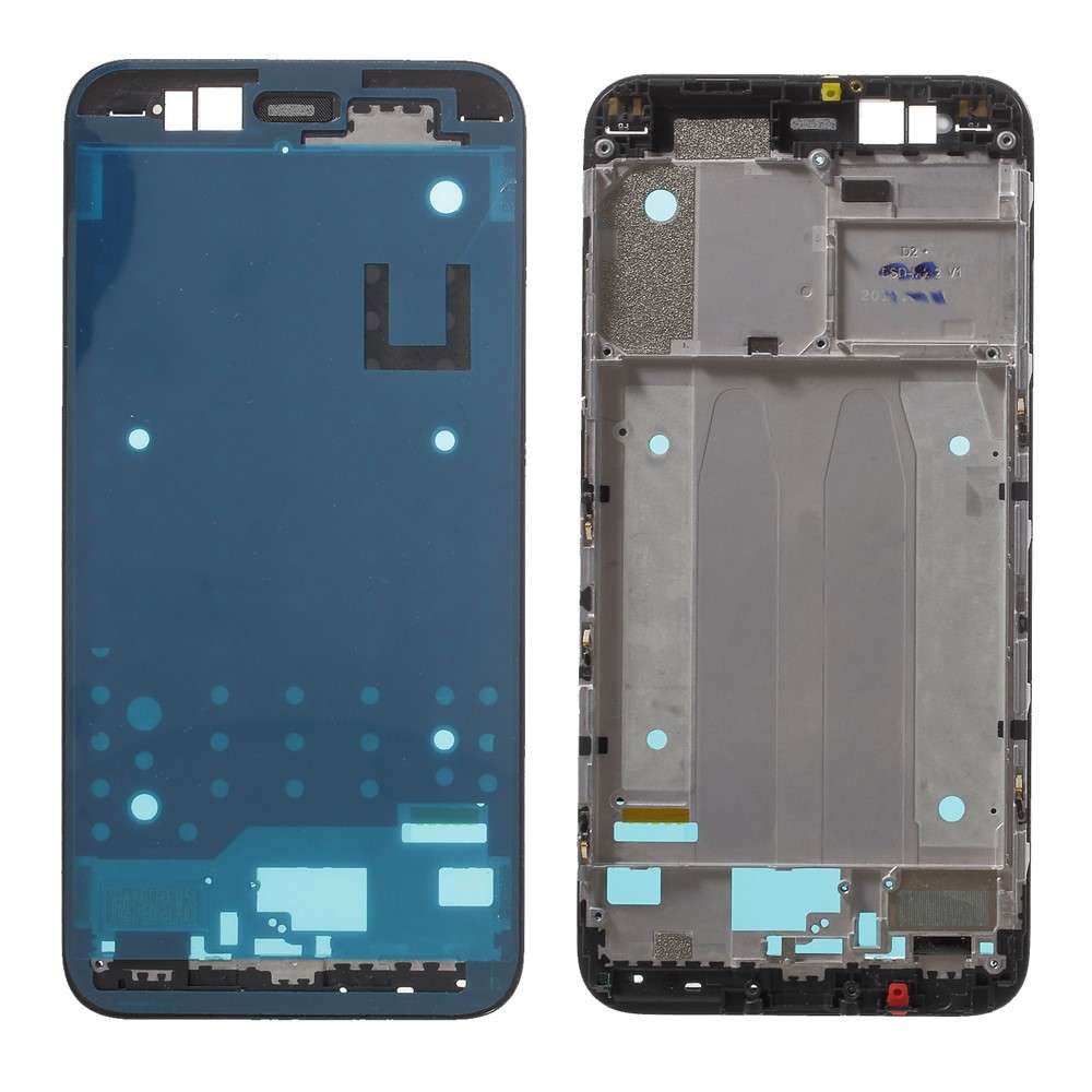 OEM Front Housing Frame Replacement Part (A Side) for Xiaomi Mi A1 / Mi 5X - Black