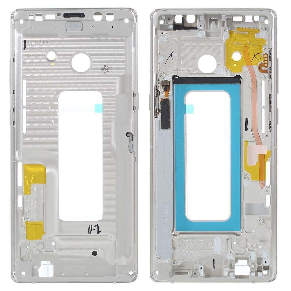 OEM Middle Plate Frame Part for Samsung Galaxy Note 8 - Black