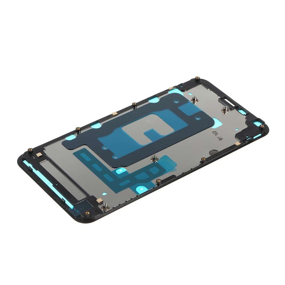 OEM LCD Bracket Frame Bezel Spare Part for LG Q6 M700N (EU Version) - Black