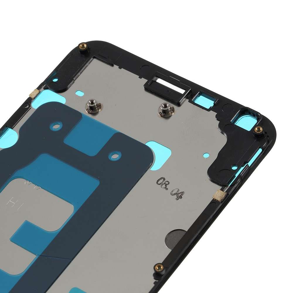OEM LCD Bracket Frame Bezel Spare Part for LG Q6 M700N (EU Version) - Black