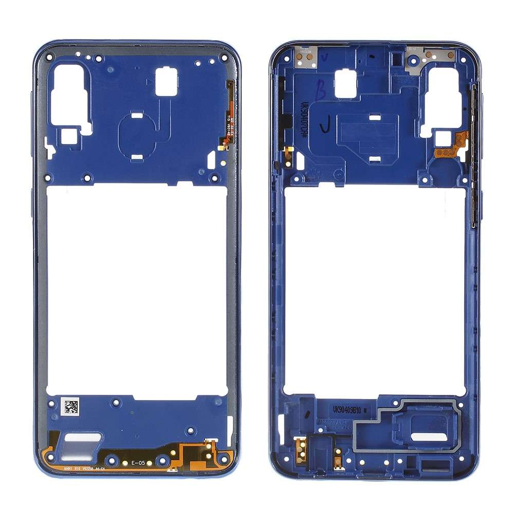 OEM Middle Plate Frame for Samsung Galaxy A40 SM-A405 - Blue