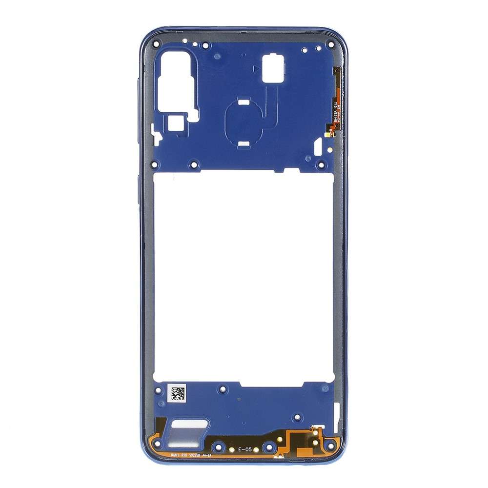 OEM Middle Plate Frame for Samsung Galaxy A40 SM-A405 - Blue