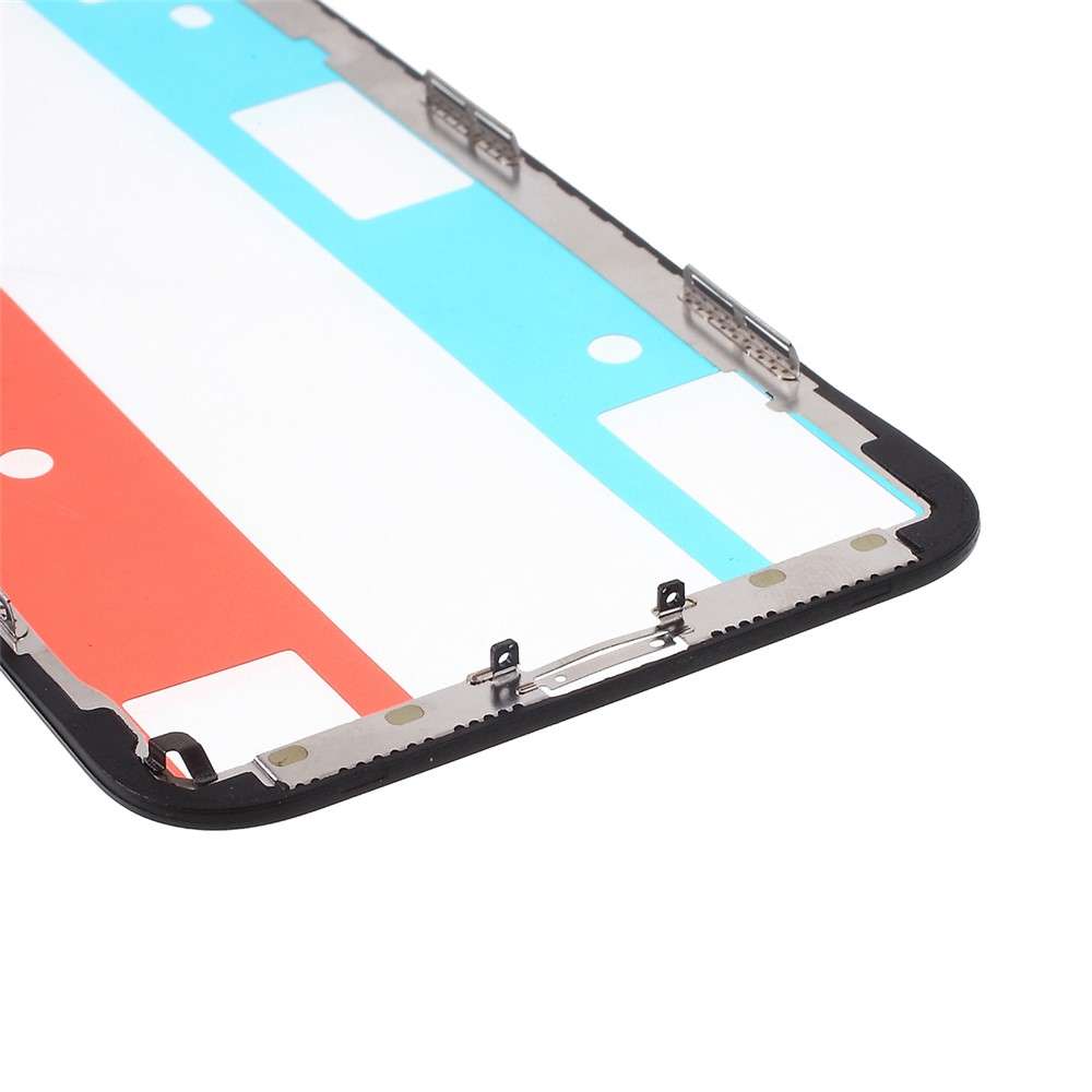 LCD Front Frame Bezel Part for iPhone X - Black