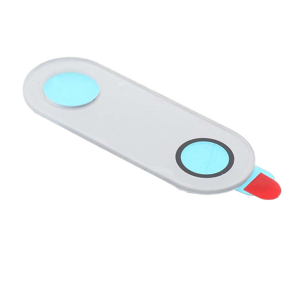 OEM Back Glass Camera Lens Cover + Adhesive Sticker for Nokia 6 (2017) - White