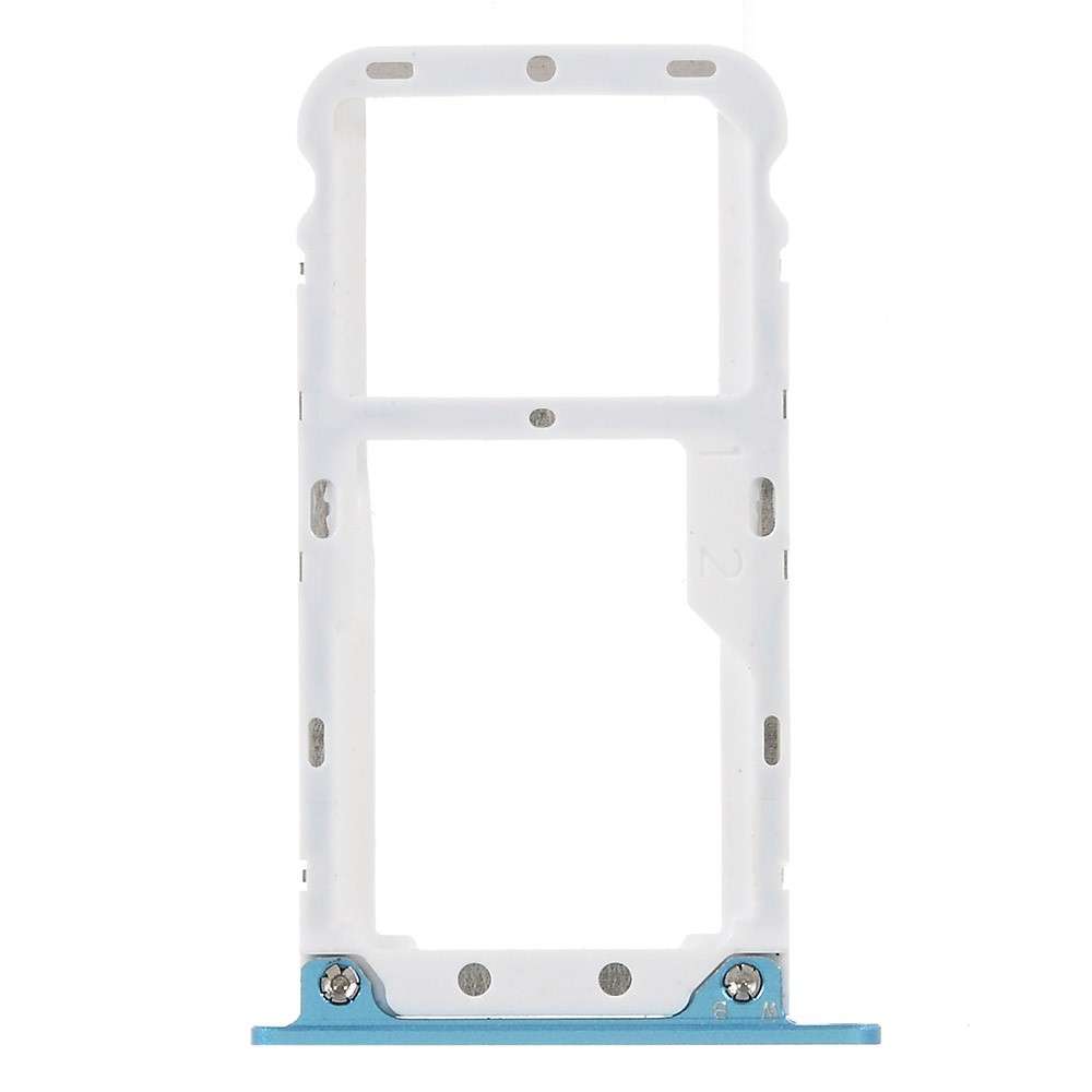OEM Dual SIM Micro SD Card Tray Holder Spare Part for Xiaomi Redmi 5 Plus (China) - Blue
