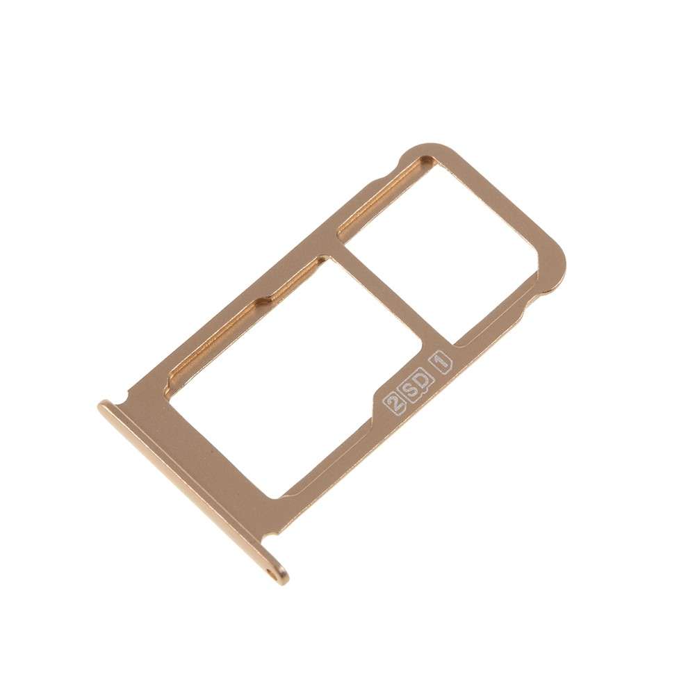 OEM Dual SIM Card Tray Holder Replace Part for Nokia 6.1 Plus / X6 - Gold