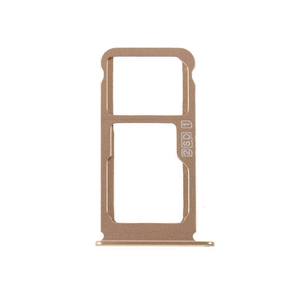 OEM Dual SIM Card Tray Holder Replace Part for Nokia 6.1 Plus / X6 - Gold