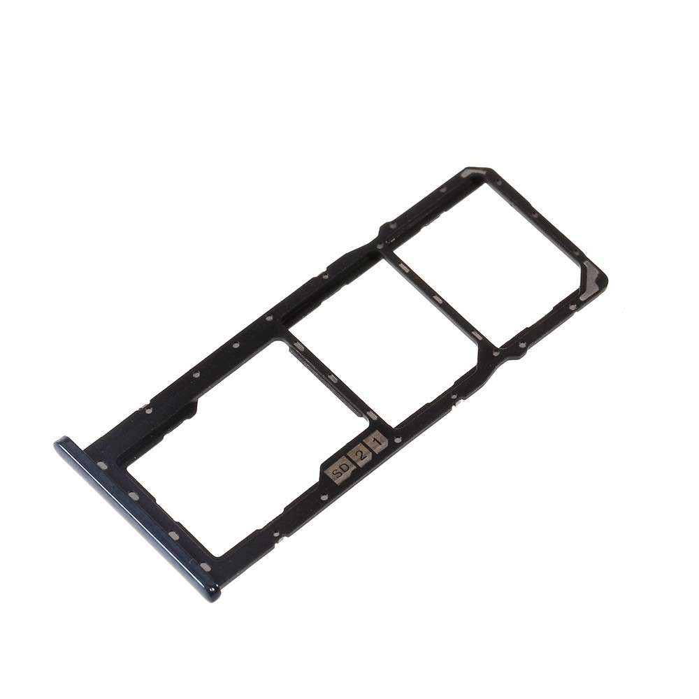 OEM SIM MicroSD Card Tray Holder Spare Part for Asus Zenfone Max Pro (M2) ZB631KL - Black