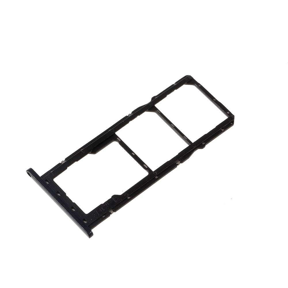 OEM SIM MicroSD Card Tray Holder Spare Part for Asus Zenfone Max (M2) ZB633KL - Black