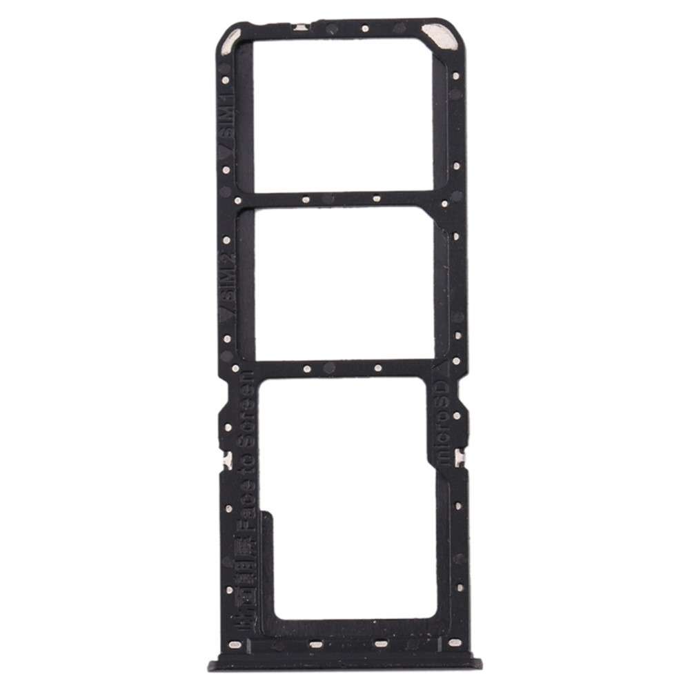 OEM Dual SIM Card + Micro SD Card Tray Holders Part for Oppo A11 - Blue