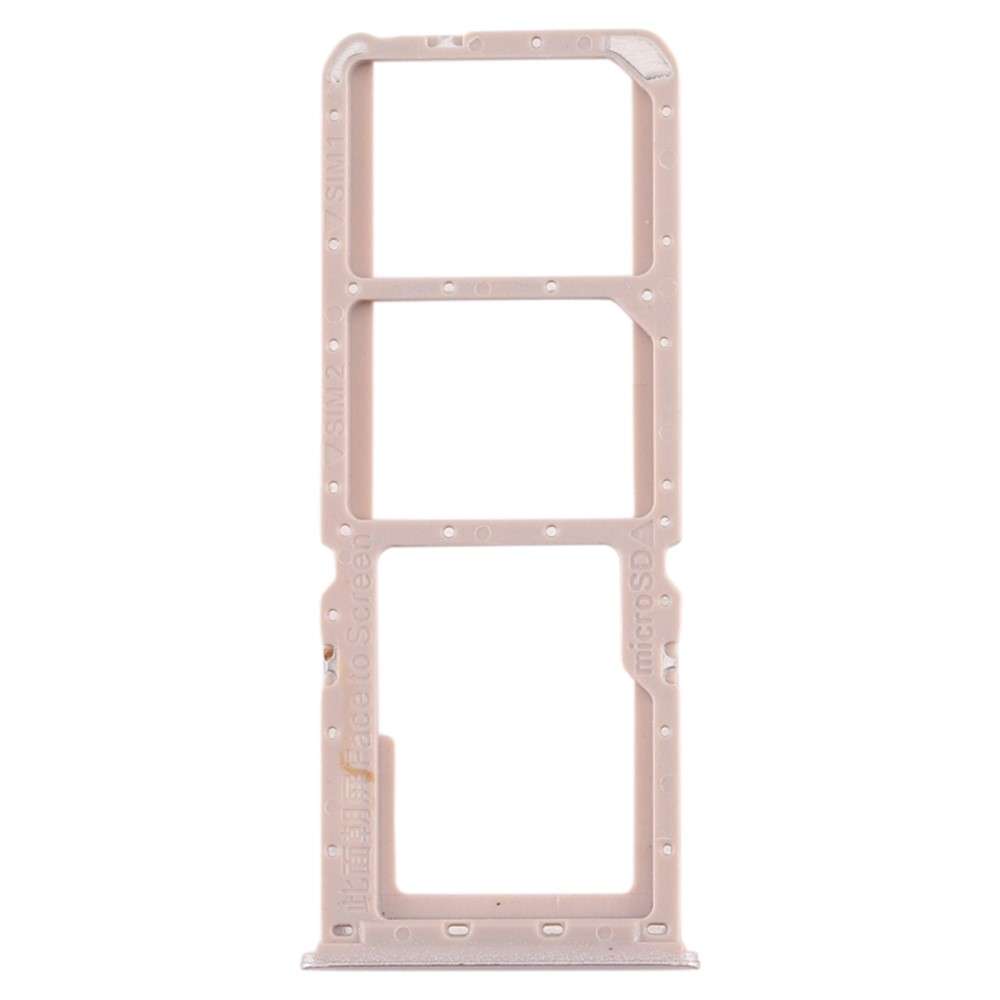 OEM Dual SIM Card + Micro SD Card Tray Holders Part for Oppo A11 - Blue